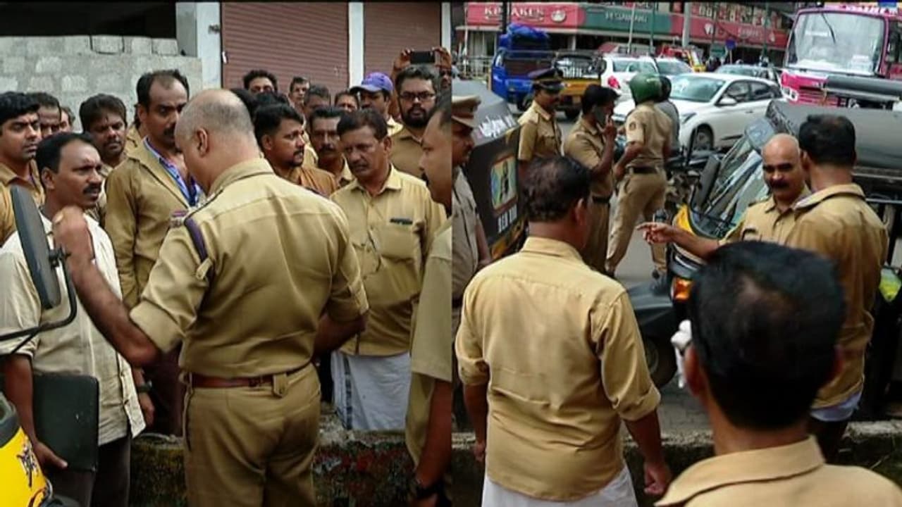 പെർമിറ്റില്ലാത്ത ഓട്ടോറിഷകള്ക്കെതിരെ നടപടി; സമരം തുടങ്ങുമെന്ന് തൊഴിലാളി സംഘടനകള് പെർമിറ്റില്ലാത്ത ഓട്ടോറിഷകള്ക്കെതിരെ നടപടി; സമരം തുടങ്ങുമെന്ന് തൊഴിലാളി സംഘടനകള്