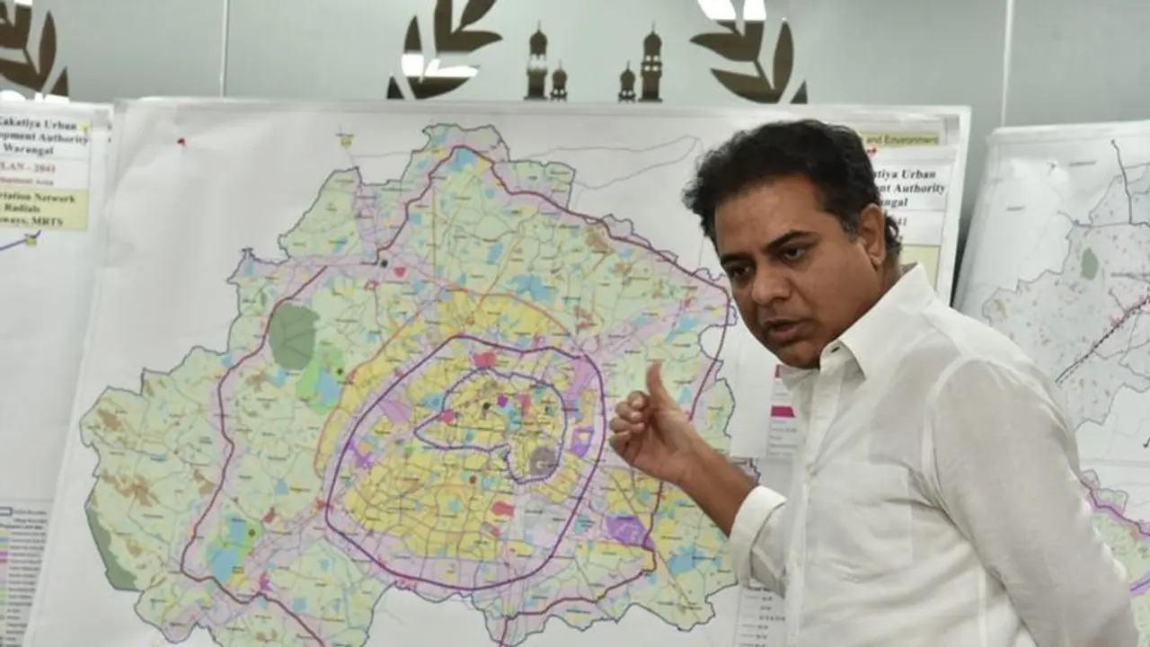 వరంగల్ కు మాస్టర్ ప్లాన్ ఇదీ...: కేటీఆర్ వివరణ