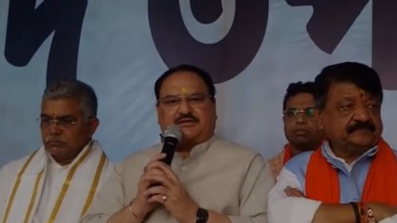 রাজ্যে জঙ্গলরাজ চলছে, বিনাশকালে বুদ্ধিলোপ পেয়েছে মমতার,দাবি নাড্ডার রাজ্যে জঙ্গলরাজ চলছে, বিনাশকালে বুদ্ধিলোপ পেয়েছে মমতার,দাবি নাড্ডার