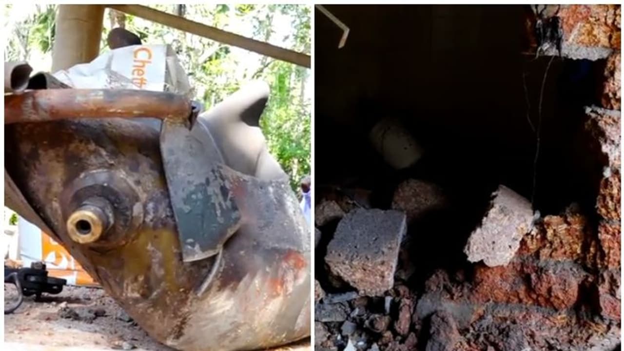 ഉപയോഗിക്കാത്ത ഗ്യാസ് സിലിണ്ടർ പൊട്ടിത്തെറിച്ച് അപകടം: വീടിന്റെ ഒരു ഭാഗം തകർന്നു ഉപയോഗിക്കാത്ത ഗ്യാസ് സിലിണ്ടർ പൊട്ടിത്തെറിച്ച് അപകടം: വീടിന്റെ ഒരു ഭാഗം തകർന്നു