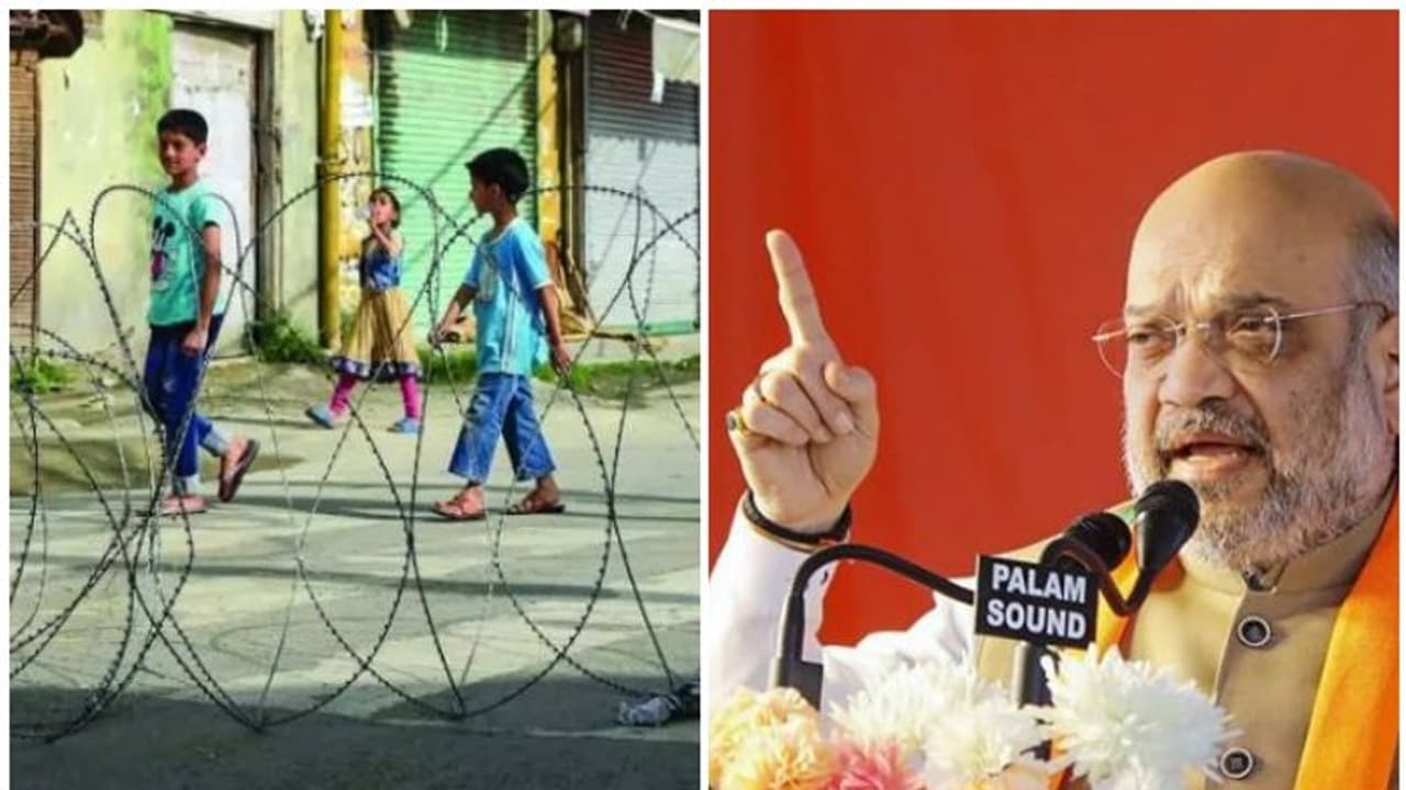 'കശ്മീരിൽ എവിടെ നിയന്ത്രണങ്ങൾ?', പ്രതിപക്ഷത്തെ കടന്നാക്രമിച്ച് അമിത് ഷാ