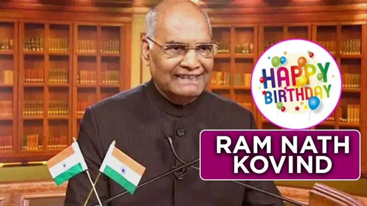 President Ram Nath Kovind’s 74th birthday; wishes pour in President Ram Nath Kovind’s 74th birthday; wishes pour in