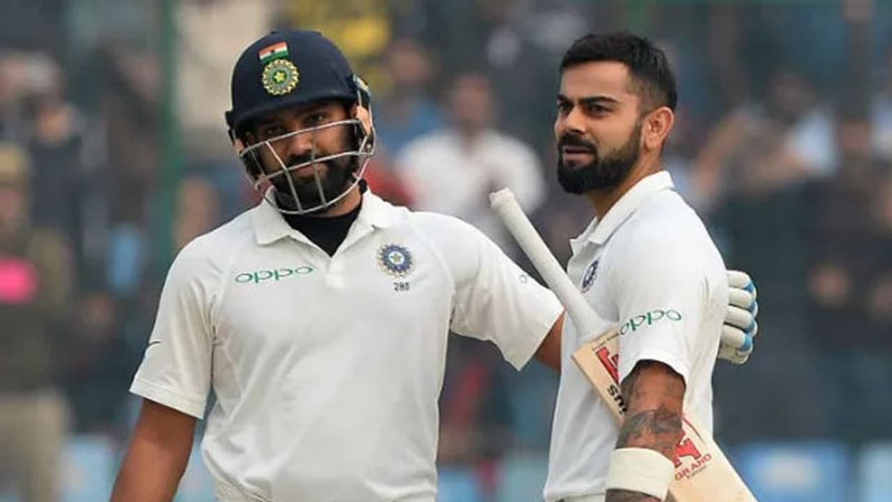 ಭರ್ಜರಿ ಬ್ಯಾಟಿಂಗ್: ರ್ಯಾಂಕಿಂಗ್’ನಲ್ಲಿ ರೋಹಿತ್ ಕೊಹ್ಲಿ ಅಪರೂಪದ ದಾಖಲೆ ಭರ್ಜರಿ ಬ್ಯಾಟಿಂಗ್: ರ್ಯಾಂಕಿಂಗ್’ನಲ್ಲಿ ರೋಹಿತ್ ಕೊಹ್ಲಿ ಅಪರೂಪದ ದಾಖಲೆ