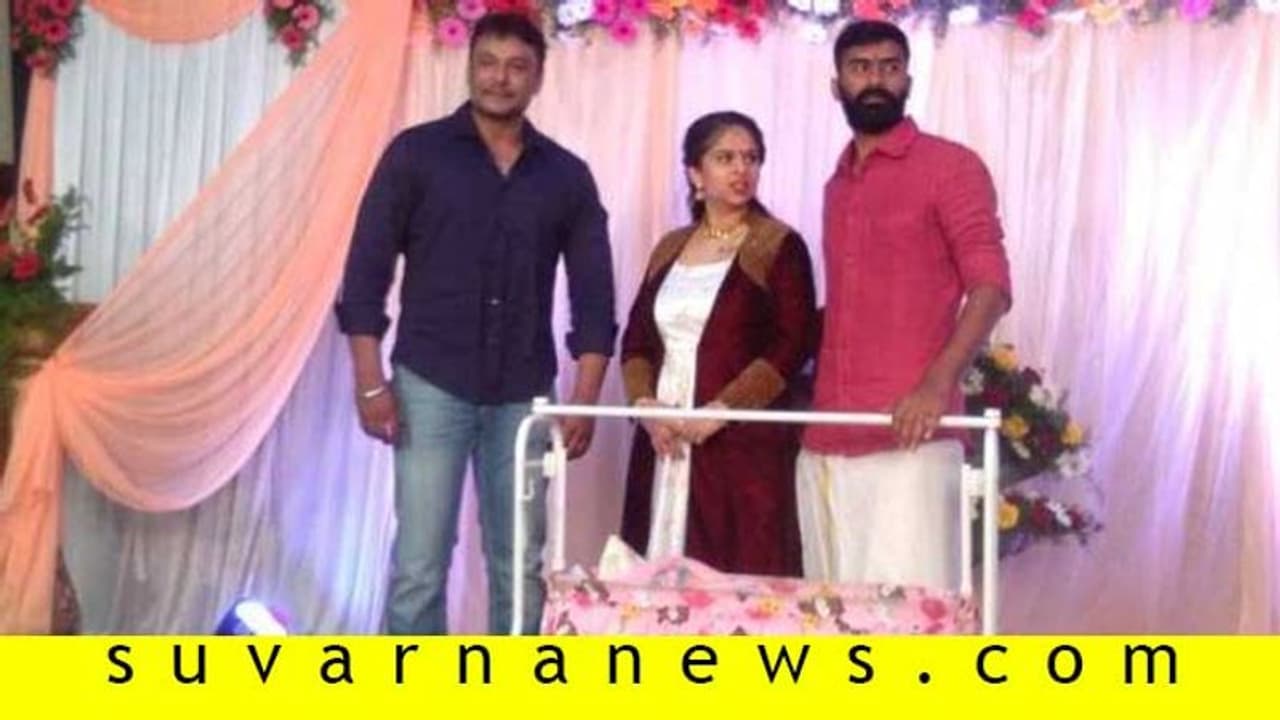 ಲೂಸ್ ಮಾದ ಮಗಳ ನಾಮಕರಣದಲ್ಲಿ ಡಿ ಬಾಸ್!