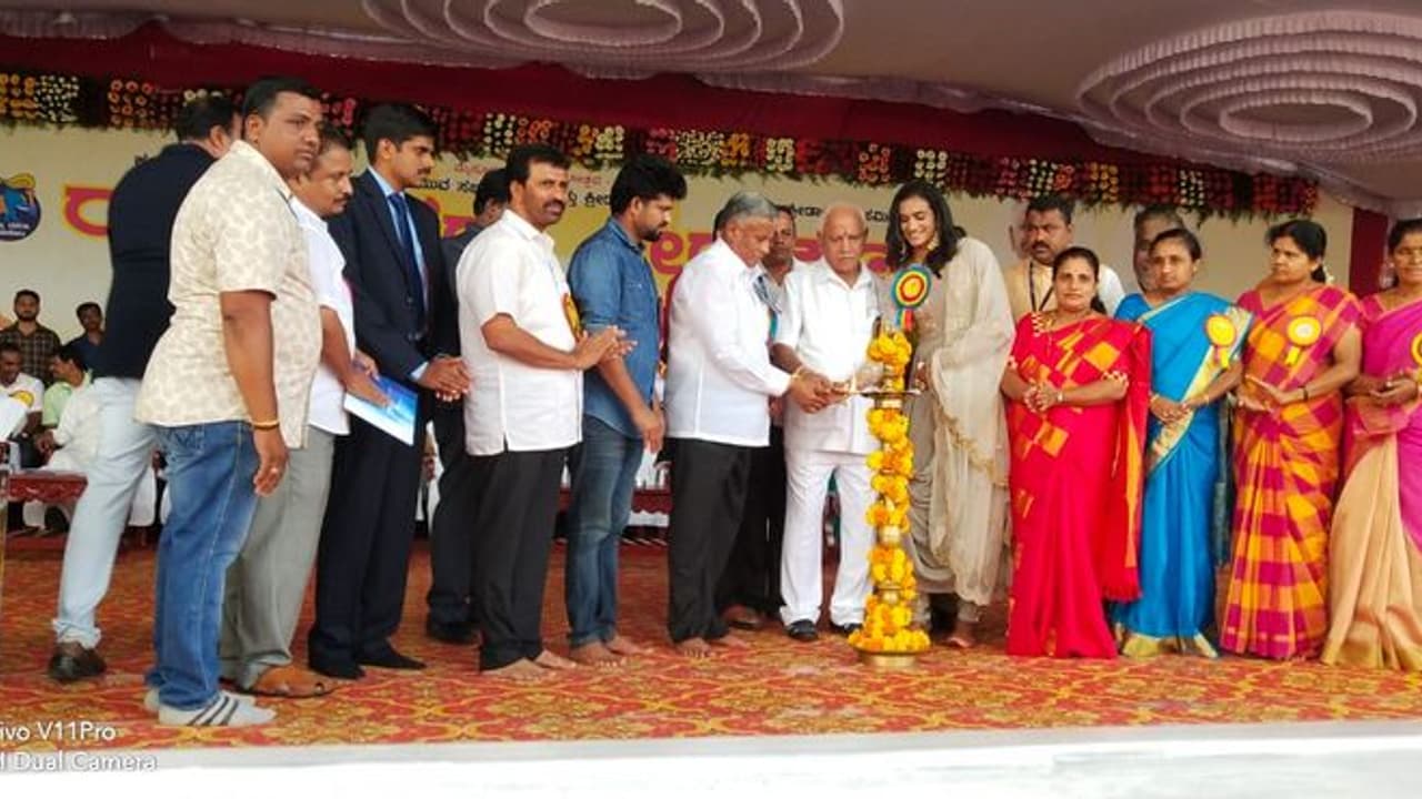 ದಸರಾ ಕ್ರೀಡಾಕೂಟ ಉದ್ಘಾಟಿಸಿದ ಪಿವಿ ಸಿಂಧು!