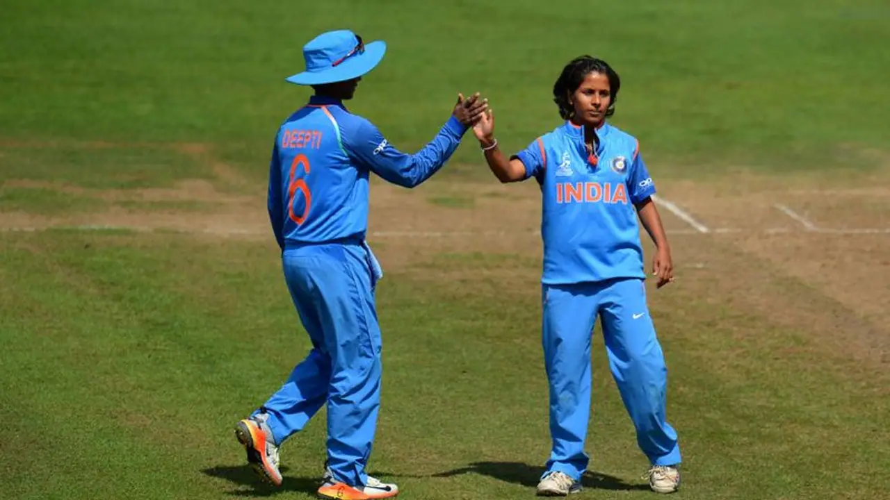 ಆಫ್ರಿಕಾ ವಿರುದ್ಧ ಟಿ20 ಸರಣಿ ಗೆದ್ದು ಬೀಗಿದ ಮಹಿಳಾ ಟೀಂ ಇಂಡಿಯಾ ಆಫ್ರಿಕಾ ವಿರುದ್ಧ ಟಿ20 ಸರಣಿ ಗೆದ್ದು ಬೀಗಿದ ಮಹಿಳಾ ಟೀಂ ಇಂಡಿಯಾ