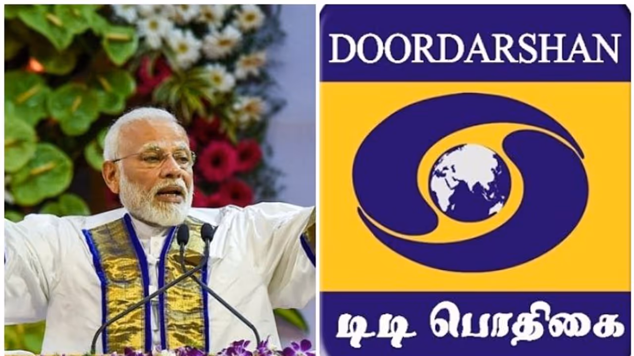 മോദിയുടെ പരിപാടി തത്സമയം നൽകിയില്ല; ദൂരദ‍ർശൻ ഉദ്യോഗസ്ഥക്ക് സസ്പെൻഷൻ