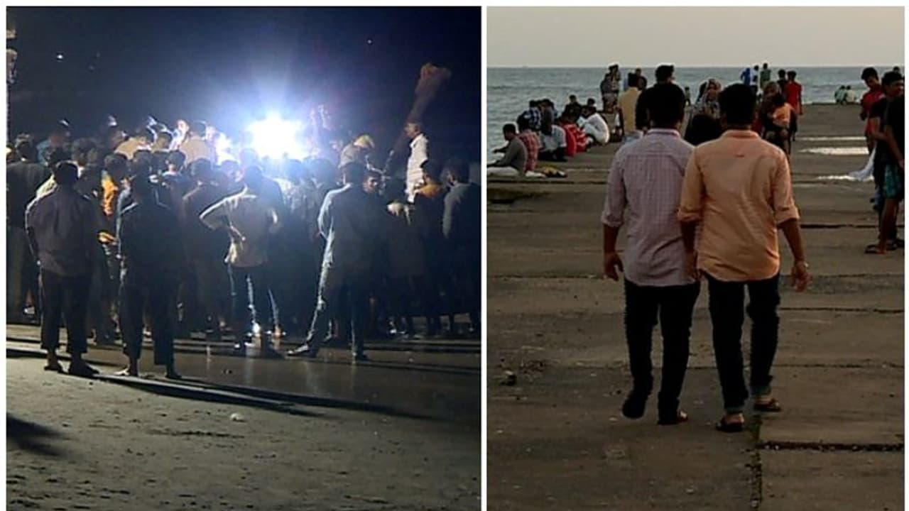 കോഴിക്കോട്ട് ഭാഗികമായി തകര്ന്ന കടല്പ്പാലം പൊളിച്ചുമാറ്റി കോഴിക്കോട്ട് ഭാഗികമായി തകര്ന്ന കടല്പ്പാലം പൊളിച്ചുമാറ്റി