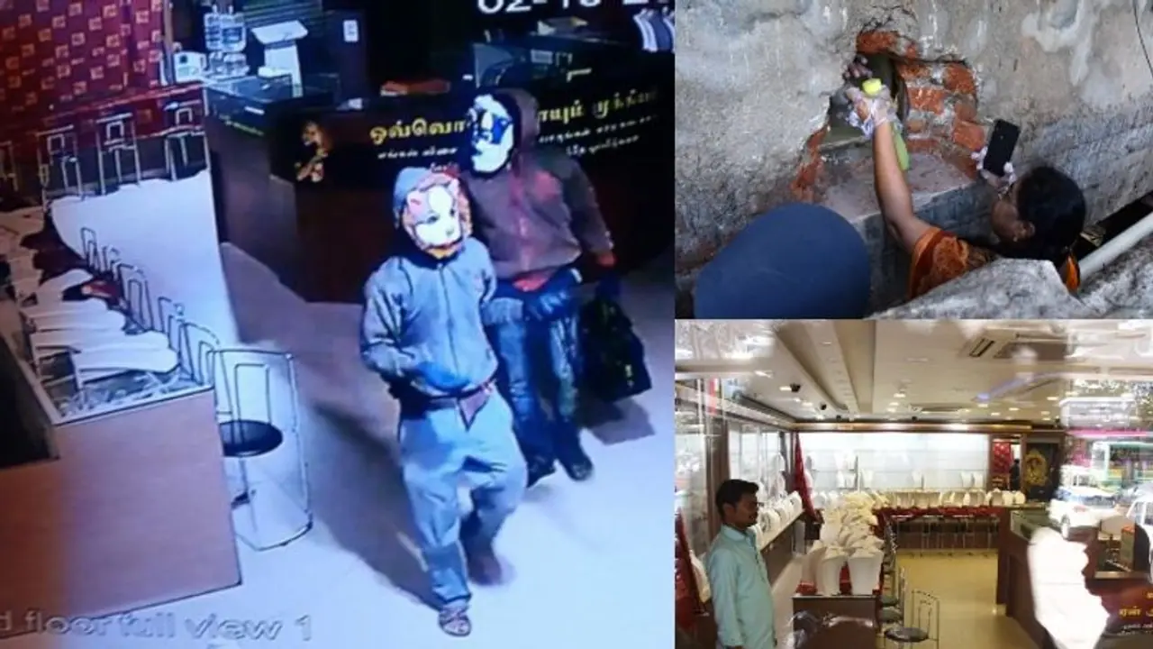 ഒരേ സമയം, സമാന രീതി; ചുമരും വാതിലും കുത്തിതുറന്നുള്ള മോഷണ പരമ്പരയില്‍ ഞെട്ടി തമിഴ്നാട്