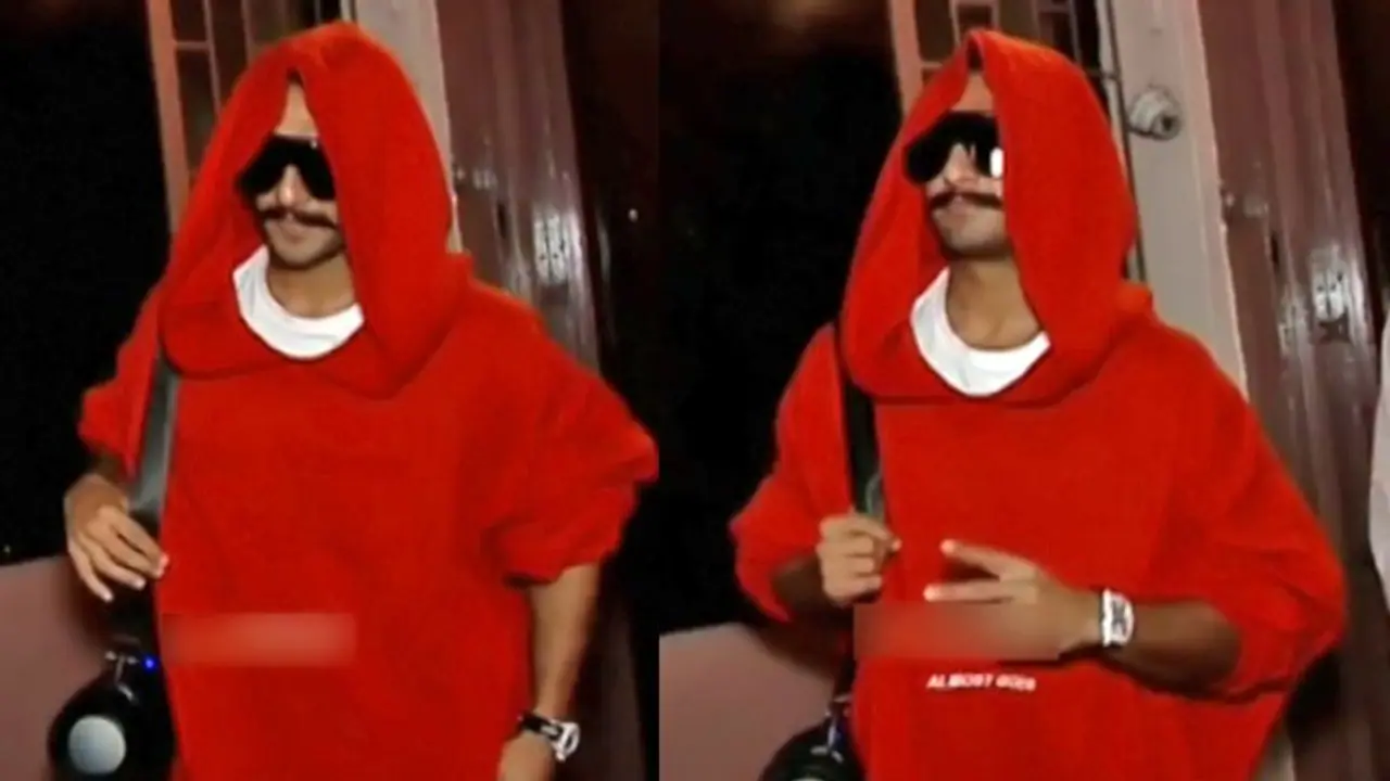 Viral: When Ranveer Singh's red outfit made a child cry out loud