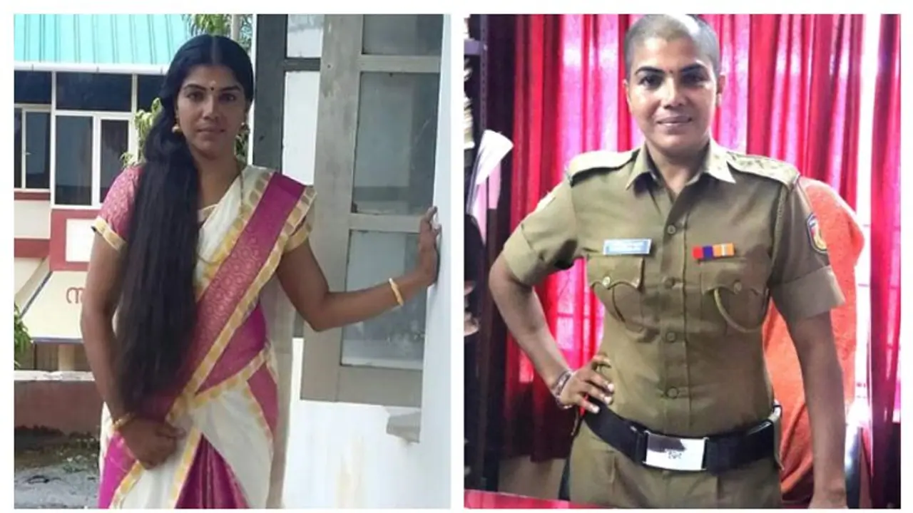 হাঁটু সমান চুল কাটলেন কেরলের পুলিশকর্তী, কিন্তু কেন জেনে নিন হাঁটু সমান চুল কাটলেন কেরলের পুলিশকর্তী, কিন্তু কেন জেনে নিন