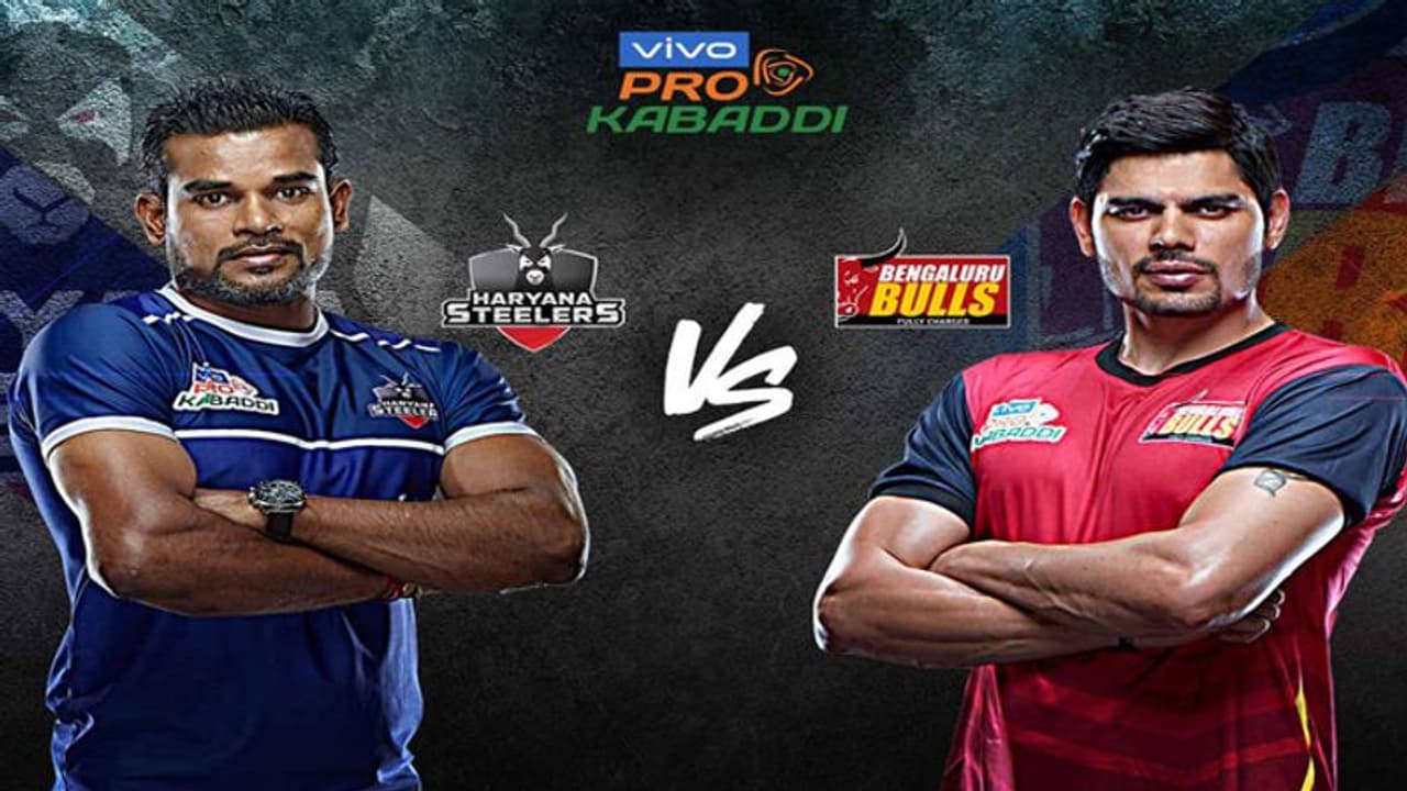 ప్రో కబడ్డి 2019: పవన్ విధ్వంసం... హర్యానాపై బెంగళూరు ఘన విజయం ప్రో కబడ్డి 2019: పవన్ విధ్వంసం... హర్యానాపై బెంగళూరు ఘన విజయం
