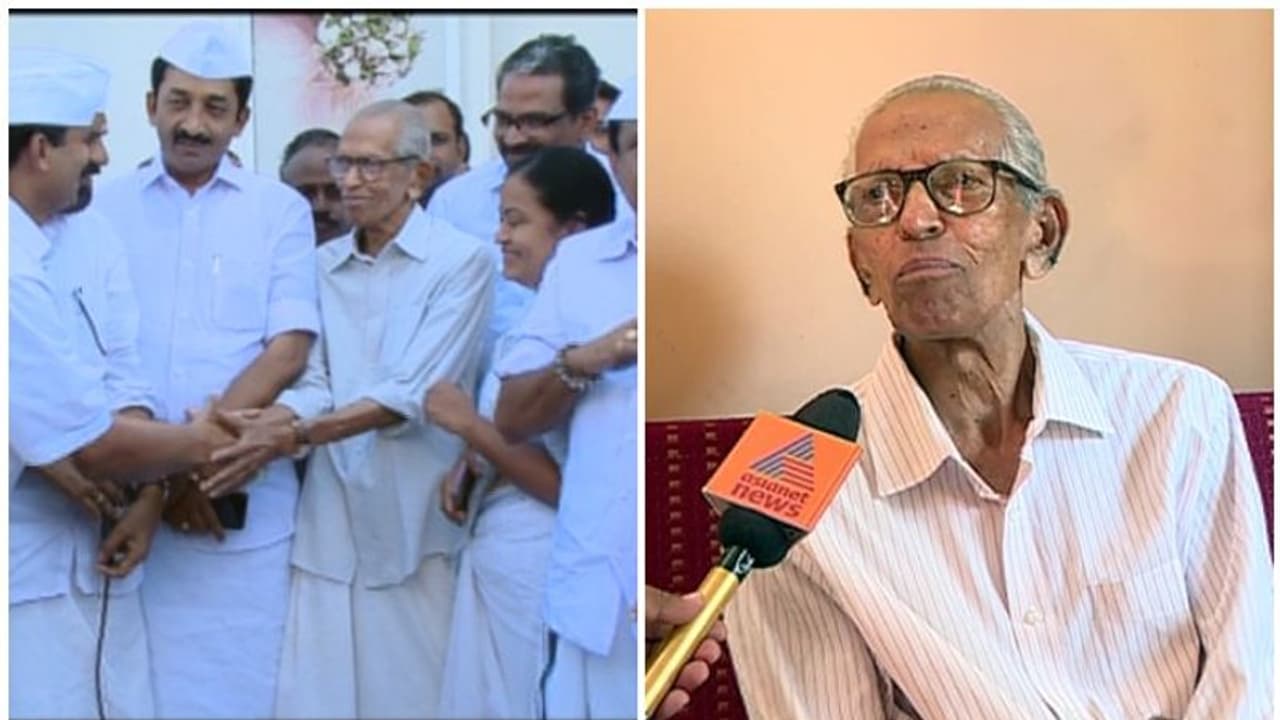 ബിജെപിയുടെ പരിപാടിയെന്ന് അറിയുന്നത് വേദിയിലെത്തിയപ്പോൾ; താൻ ഇടതു സഹയാത്രികനാണ്: എംകെ സാനു ബിജെപിയുടെ പരിപാടിയെന്ന് അറിയുന്നത് വേദിയിലെത്തിയപ്പോൾ; താൻ ഇടതു സഹയാത്രികനാണ്: എംകെ സാനു