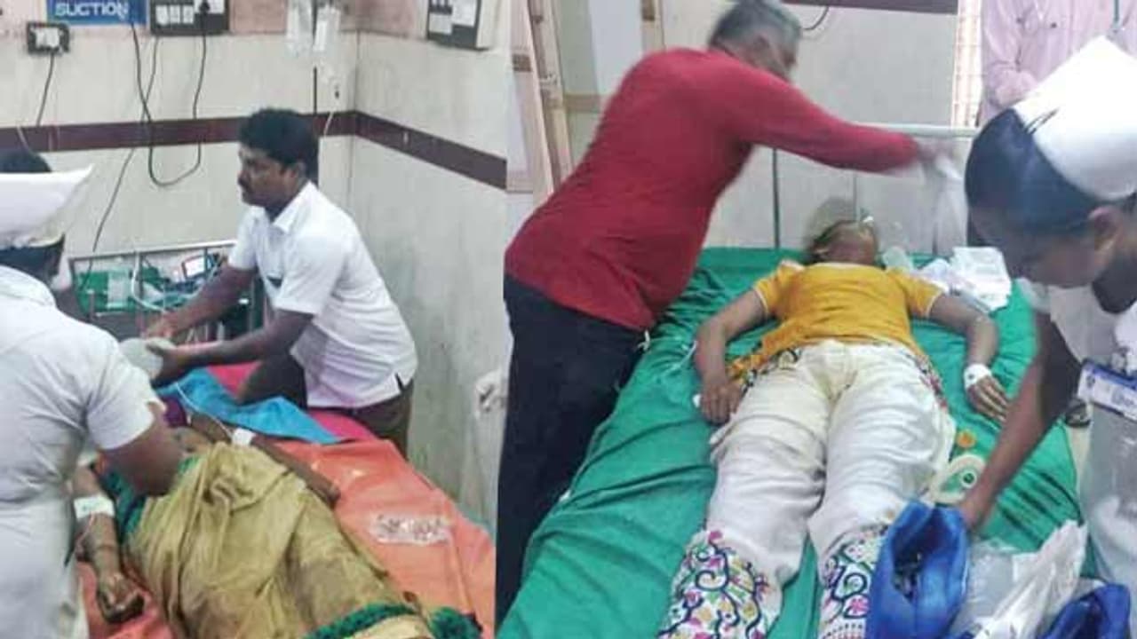 3 மகள்களுடன் விஷம் குடித்த தாய்..! வறுமையின் விரக்தியில் எடுத்த கொடூர முடிவில் இருவர் பலி..! 3 மகள்களுடன் விஷம் குடித்த தாய்..! வறுமையின் விரக்தியில் எடுத்த கொடூர முடிவில் இருவர் பலி..!