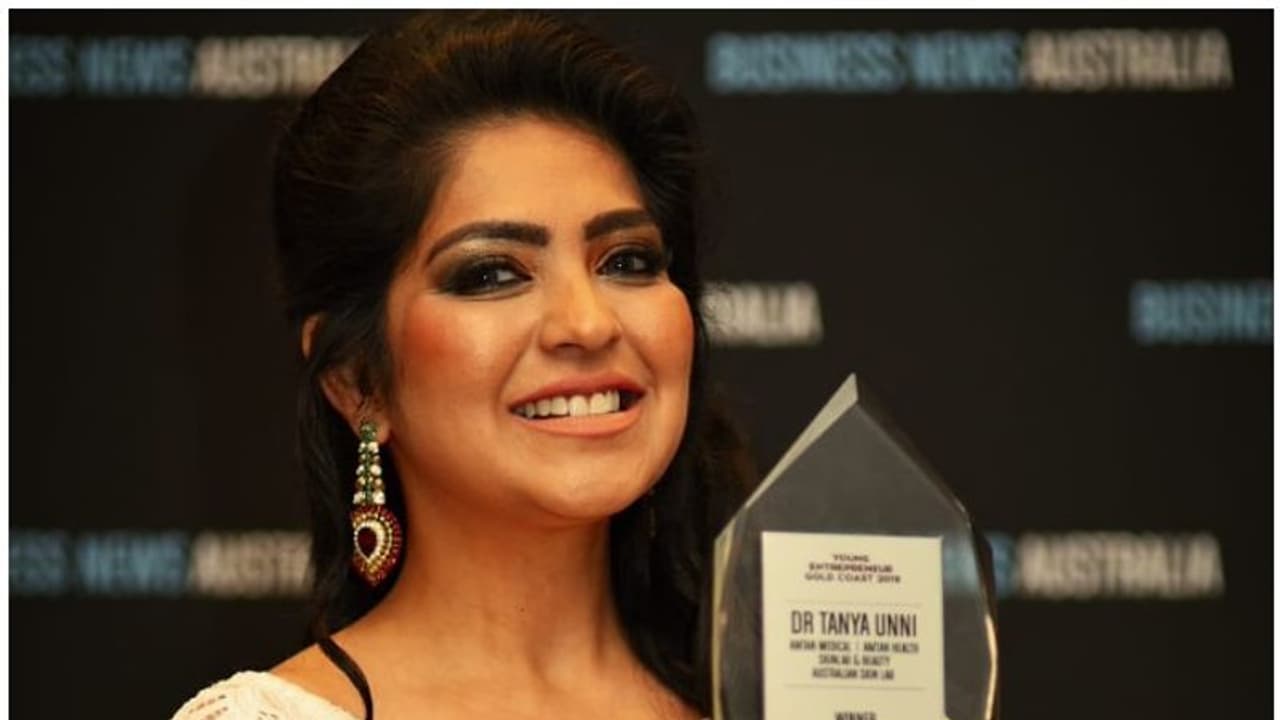 ഓസ്ട്രേലിയയിലെ മികച്ച യുവസംരംഭക അവാര്ഡ് ഡോ. ടാന്യ ഉണ്ണിക്ക് ഓസ്ട്രേലിയയിലെ മികച്ച യുവസംരംഭക അവാര്ഡ് ഡോ. ടാന്യ ഉണ്ണിക്ക്