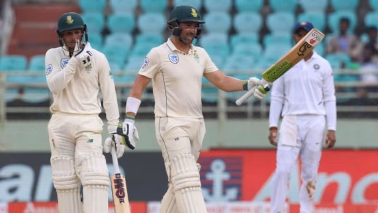 1st Test: Dean Elgar, Quinton de Kock hit tons to lead South Africa’s fightback 1st Test: Dean Elgar, Quinton de Kock hit tons to lead South Africa’s fightback