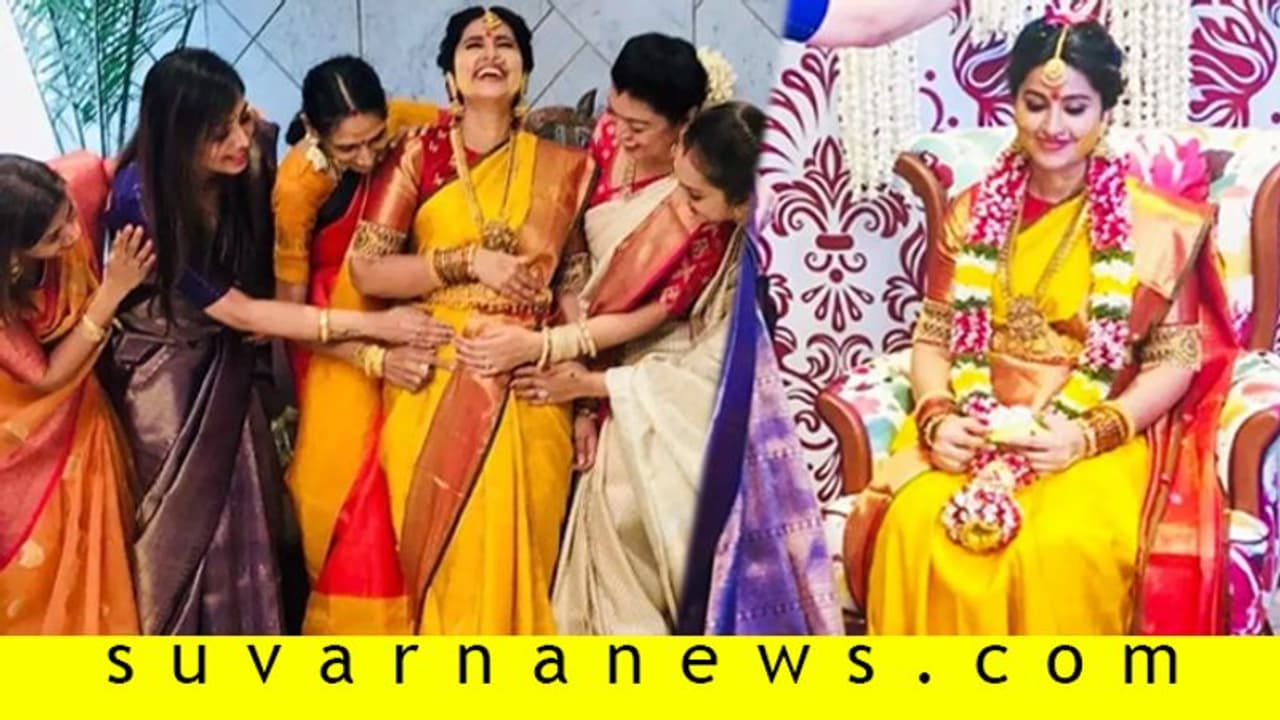 ದರ್ಶನ್ 'ಕುರುಕ್ಷೇತ್ರ'ದ ದ್ರೌಪದಿ ಸ್ನೇಹಾಳಿಗೆ ಸೀಮಂತದ ಸಂಭ್ರಮ! ದರ್ಶನ್ 'ಕುರುಕ್ಷೇತ್ರ'ದ ದ್ರೌಪದಿ ಸ್ನೇಹಾಳಿಗೆ ಸೀಮಂತದ ಸಂಭ್ರಮ!