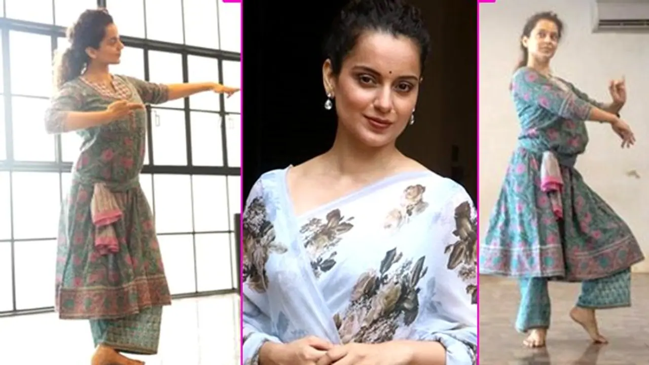 Thalaivi: Kangana Ranaut puts on dancing shoes, learns Bharatnatyam Thalaivi: Kangana Ranaut puts on dancing shoes, learns Bharatnatyam