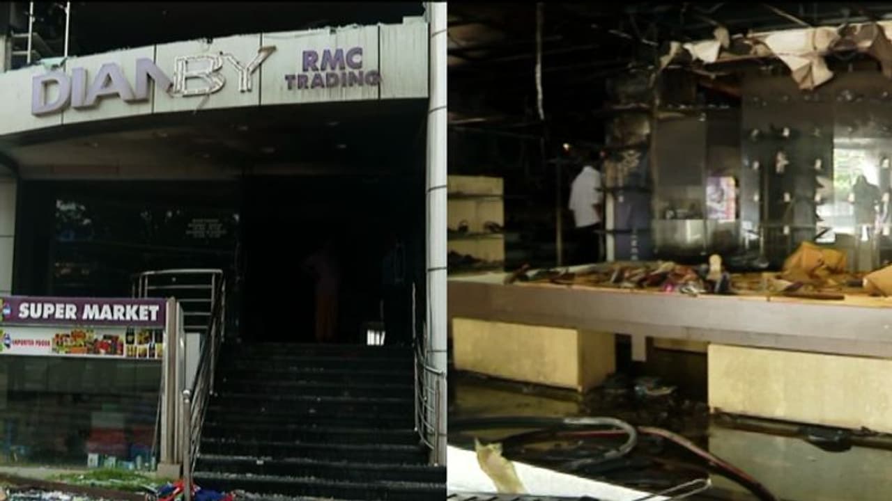 തിരുവനന്തപുരം ഷോപ്പിംഗ് കോപ്ലക്സിലെ തീപിടുത്തം; ഷോറൂം ഉടമകൾക്ക് നോട്ടീസ്, വൻ നാശനഷ്ടം