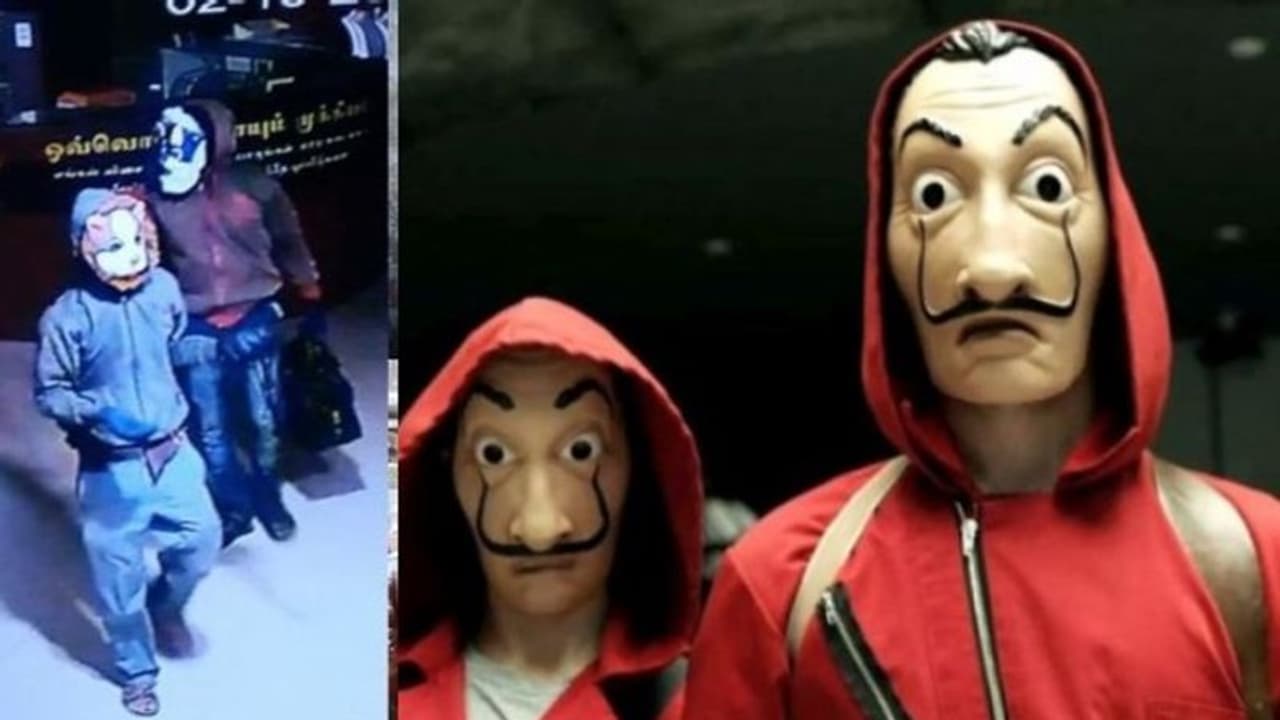 തമിഴ്നാട് ബാങ്ക് കൊള്ള പ്ലാന് 'മണി ഹീസ്റ്റി'ല് നിന്ന്; 13 കോടിയുടെ സ്വര്ണം തട്ടിയ 'പ്രൊഫസര്' തമിഴ്നാട് ബാങ്ക് കൊള്ള പ്ലാന് 'മണി ഹീസ്റ്റി'ല് നിന്ന്; 13 കോടിയുടെ സ്വര്ണം തട്ടിയ 'പ്രൊഫസര്'