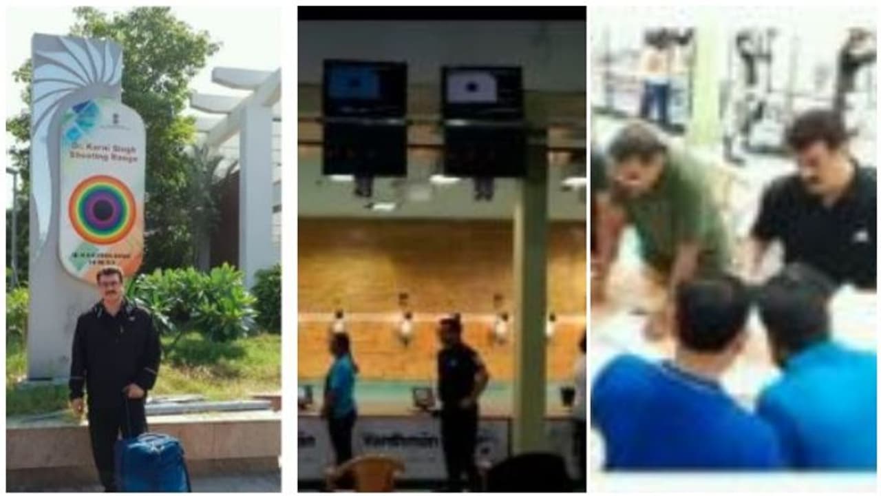 தேசிய அளவிலான துப்பாக்கி சுடுதல் போட்டிக்கு டெல்லி பறந்த அஜித்! வென்று வர வாழ்த்து கூறும் ரசிகர்கள்! தேசிய அளவிலான துப்பாக்கி சுடுதல் போட்டிக்கு டெல்லி பறந்த அஜித்! வென்று வர வாழ்த்து கூறும் ரசிகர்கள்!