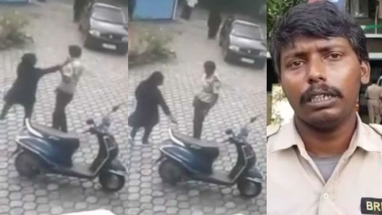 സ്കൂട്ടർ മാറ്റിവയ്ക്കാനാവശ്യപ്പെട്ട സെക്യൂരിറ്റി ജീവനക്കാരന് ക്രൂരമർദ്ദനം; യുവതിക്കെതിരെ കേസ് സ്കൂട്ടർ മാറ്റിവയ്ക്കാനാവശ്യപ്പെട്ട സെക്യൂരിറ്റി ജീവനക്കാരന് ക്രൂരമർദ്ദനം; യുവതിക്കെതിരെ കേസ്