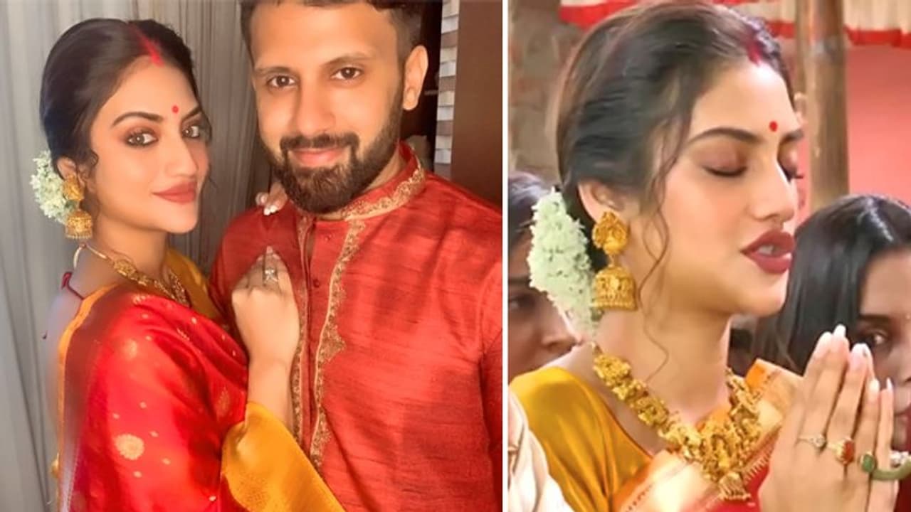 'নাম পরিবর্তন করুন নুসরত', তৃণমূল সাংসদের দুর্গাপুজোয় আক্রমণ মুসলিম মৌলবাদীর 'নাম পরিবর্তন করুন নুসরত', তৃণমূল সাংসদের দুর্গাপুজোয় আক্রমণ মুসলিম মৌলবাদীর