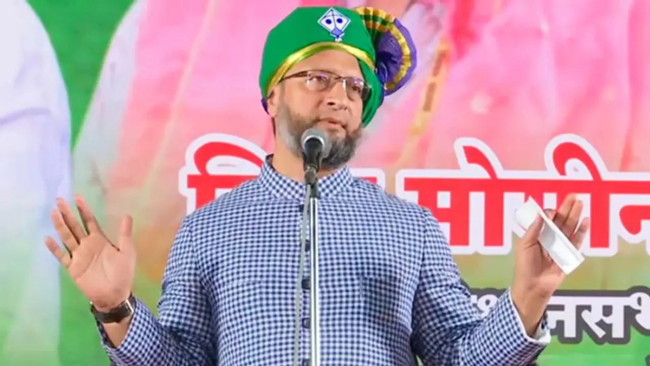 ಭಾರತವನ್ನು ಹಿಂದೂ ರಾಷ್ಟ್ರ ಮಾಡಲು ಬಿಡಲ್ಲ: ಮಹಾರಾಷ್ಟ್ರದಲ್ಲಿ ಒವೈಸಿ ಗುಡುಗು!