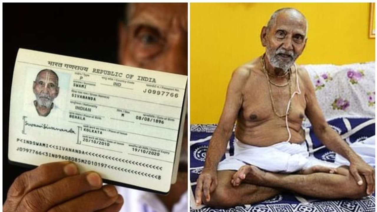 'ഞാൻ സ്വാമി ശിവാനന്ദ, വയസ്സ് 123' 'വയസ്സെത്രയാന്നാ പറഞ്ഞേ..?' 'ഞാൻ സ്വാമി ശിവാനന്ദ, വയസ്സ് 123' 'വയസ്സെത്രയാന്നാ പറഞ്ഞേ..?'