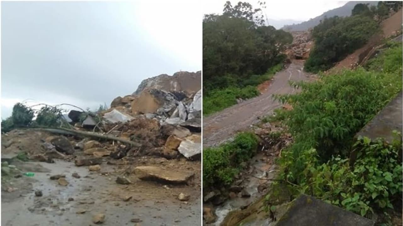 മൂന്നാർ ഗ്യാപ് റോഡിലെ മണ്ണിടിച്ചില്; ഒരാളുടെ മൃതദേഹം കണ്ടെത്തി, തിരച്ചില് തുടരുന്നു മൂന്നാർ ഗ്യാപ് റോഡിലെ മണ്ണിടിച്ചില്; ഒരാളുടെ മൃതദേഹം കണ്ടെത്തി, തിരച്ചില് തുടരുന്നു