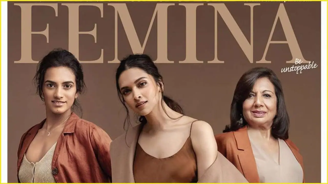 Deepika, PV Sindhu, Kiran Mazumdar come together to grace Femina's cover Deepika, PV Sindhu, Kiran Mazumdar come together to grace Femina's cover