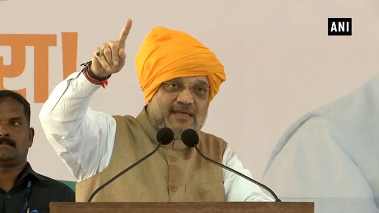 Maharashtra Assembly polls: PM Modi told Trump not to interfere in Kashmir issue, says Amit Shah