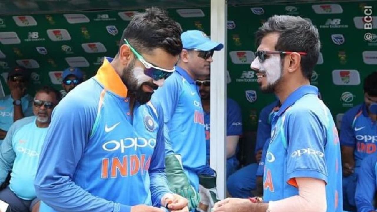 ತನ್ನನ್ನೇ ಟ್ರೋಲ್ ಮಾಡಿ ಕೊಹ್ಲಿ ಅಭಿನಂದಿಸಿದ ಚಹಾಲ್! ತನ್ನನ್ನೇ ಟ್ರೋಲ್ ಮಾಡಿ ಕೊಹ್ಲಿ ಅಭಿನಂದಿಸಿದ ಚಹಾಲ್!