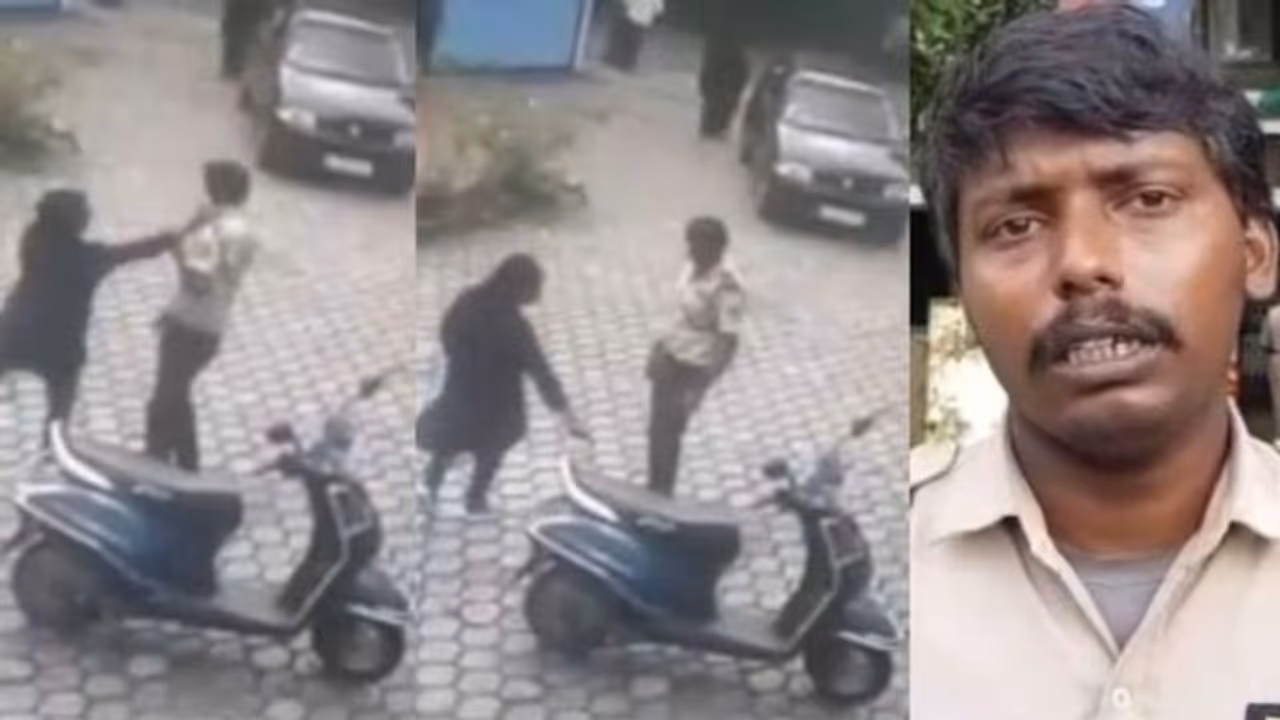 സെക്യൂരിറ്റി ജീവനക്കാരനെ മർദ്ദിച്ച യുവതിയെ അറസ്റ്റ് ചെയ്ത് ജാമ്യത്തില് വിട്ടു സെക്യൂരിറ്റി ജീവനക്കാരനെ മർദ്ദിച്ച യുവതിയെ അറസ്റ്റ് ചെയ്ത് ജാമ്യത്തില് വിട്ടു