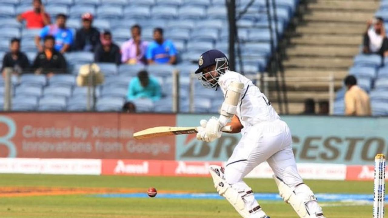 INDvSA ಪಣೆ ಟೆಸ್ಟ್; ಹಾಫ್ ಸೆಂಚುರಿ ಸಿಡಿಸಿದ ಅಜಿಂಕ್ಯ ರಹಾನೆ! INDvSA ಪಣೆ ಟೆಸ್ಟ್; ಹಾಫ್ ಸೆಂಚುರಿ ಸಿಡಿಸಿದ ಅಜಿಂಕ್ಯ ರಹಾನೆ!