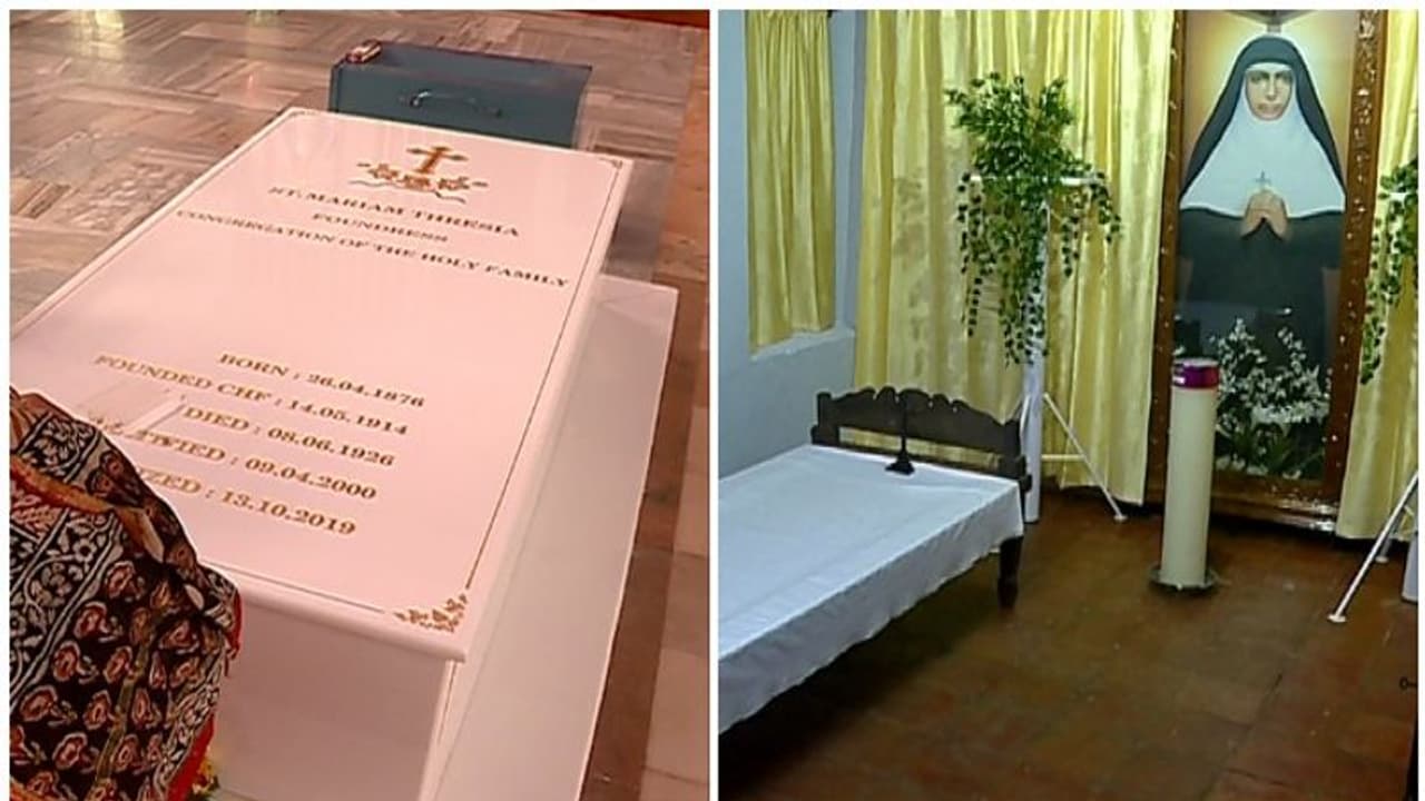 വാഴ്ത്തപ്പെട്ട മറിയം ത്രേസ്യയുടെ വിശുദ്ധ പ്രഖ്യാപനം നാളെ; കുഴിക്കാട്ടുശ്ശേരി ഒരുങ്ങുന്നു വാഴ്ത്തപ്പെട്ട മറിയം ത്രേസ്യയുടെ വിശുദ്ധ പ്രഖ്യാപനം നാളെ; കുഴിക്കാട്ടുശ്ശേരി ഒരുങ്ങുന്നു