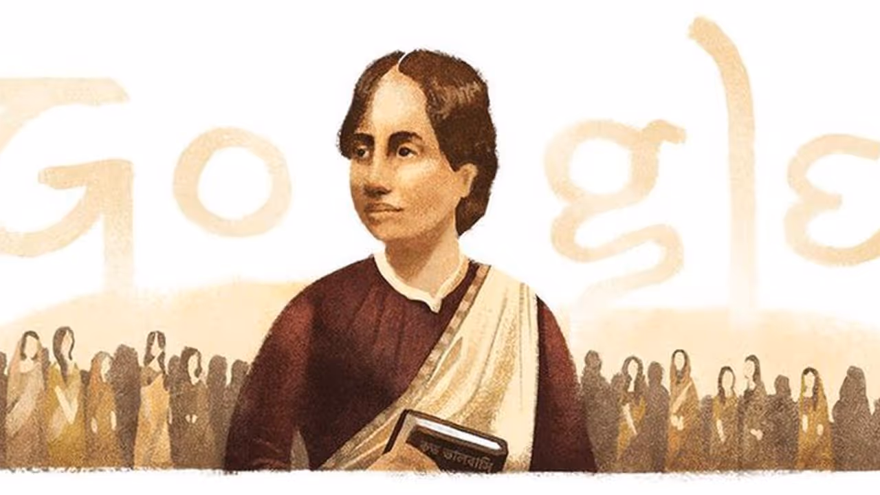 Google honours activist Kamini Roy with doodle on her 155th birthday Google honours activist Kamini Roy with doodle on her 155th birthday