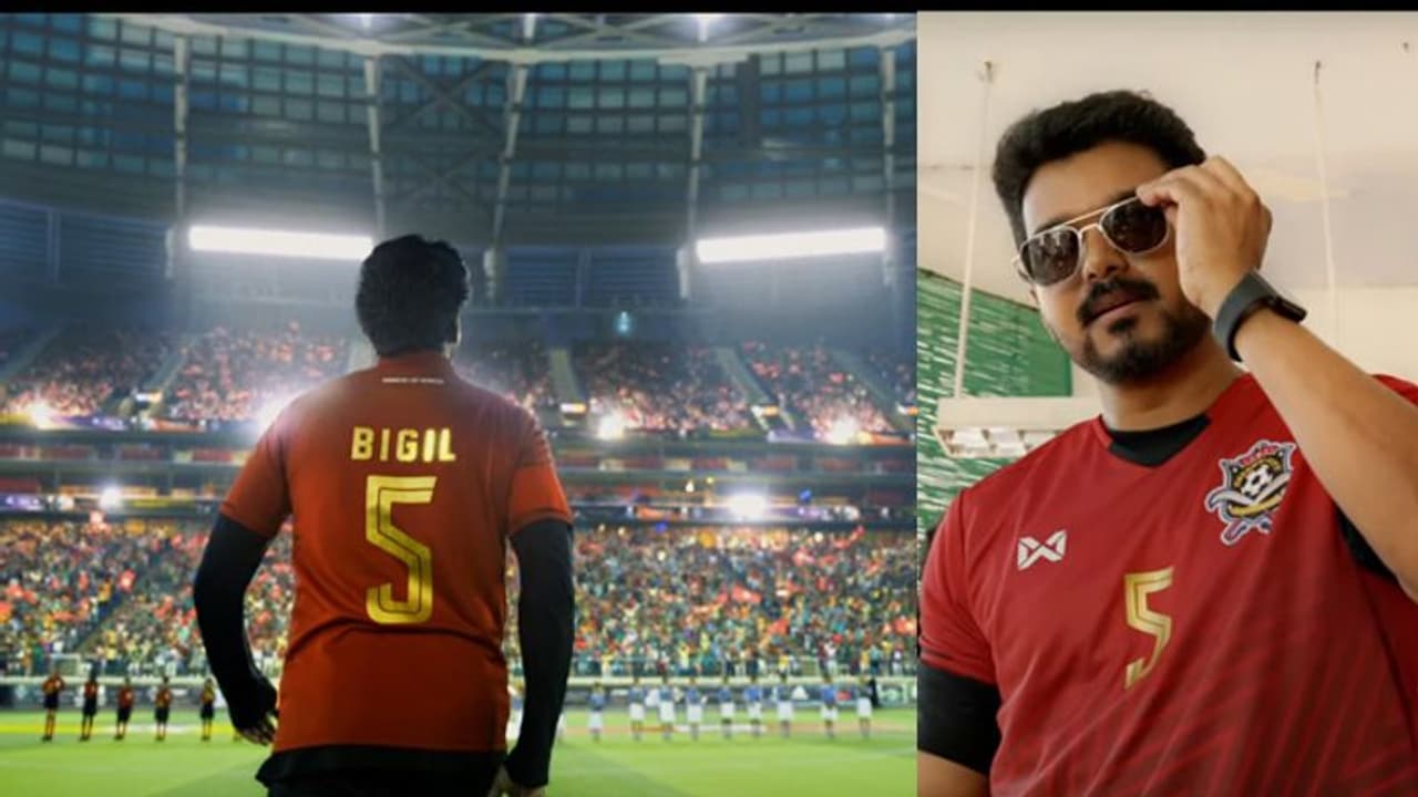 ആരവങ്ങളിലേക്ക് വിജയ്; 'ബിഗില്‍' ട്രെയ്‌ലര്‍