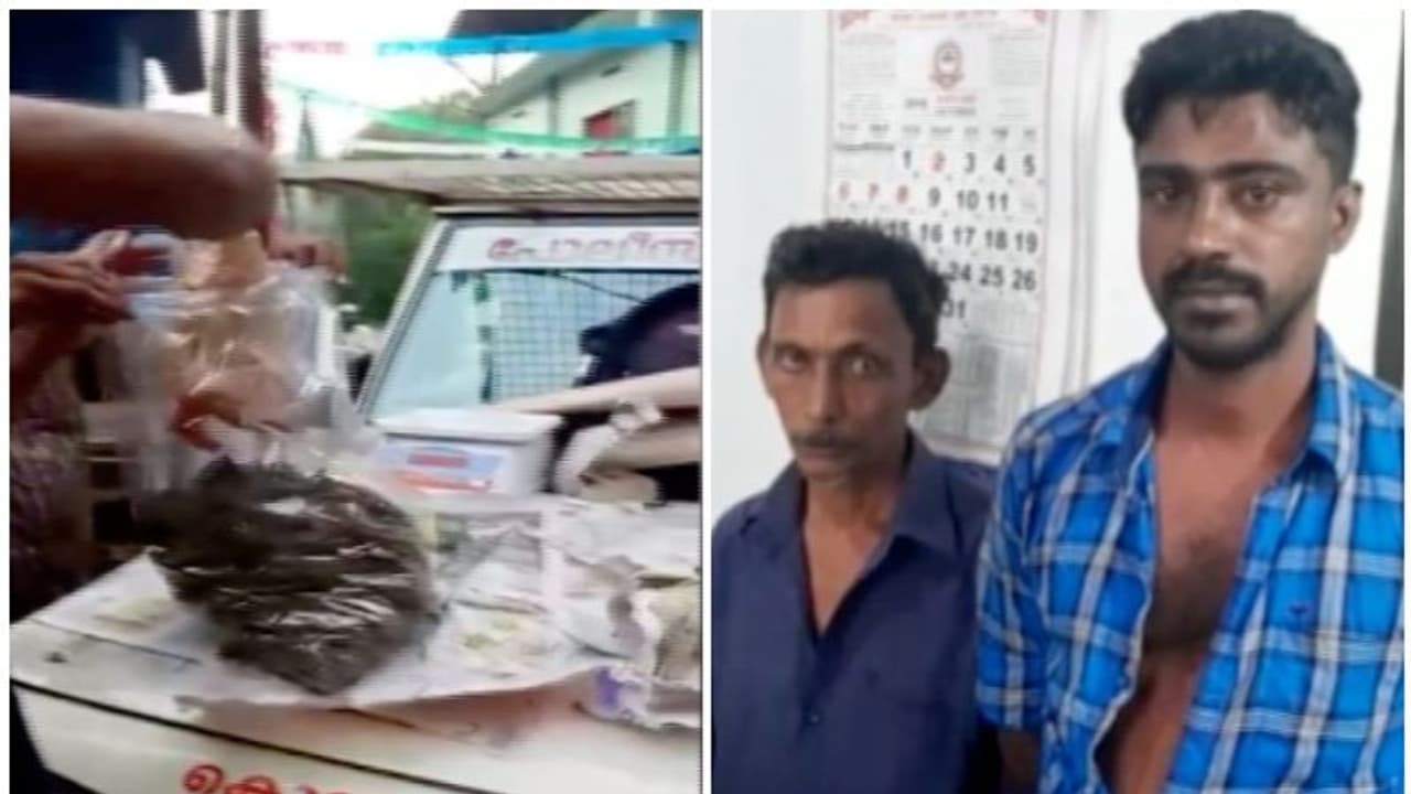 പോക്സോ കേസിലെ പ്രതി മൂന്നര കിലോ കഞ്ചാവുമായി പിടിയില് പോക്സോ കേസിലെ പ്രതി മൂന്നര കിലോ കഞ്ചാവുമായി പിടിയില്