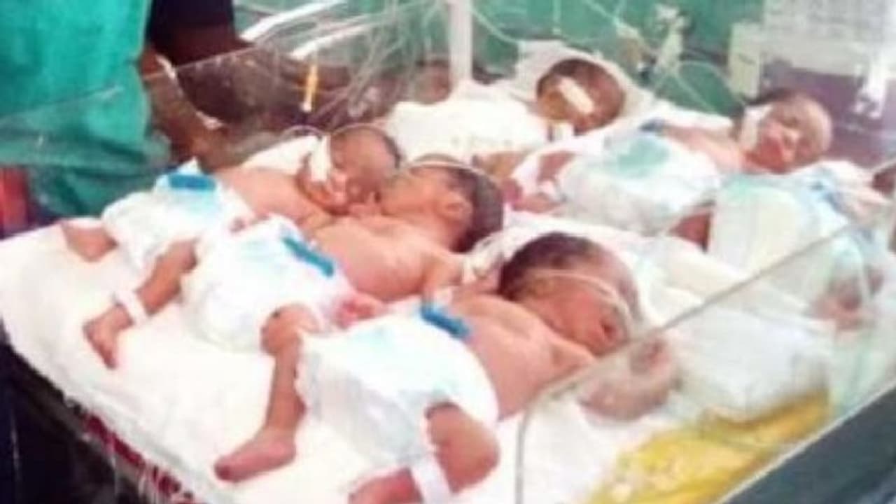 एक साथ जन्मे 5 बच्चे, डॉक्टर भी रह गए हैरान एक साथ जन्मे 5 बच्चे, डॉक्टर भी रह गए हैरान