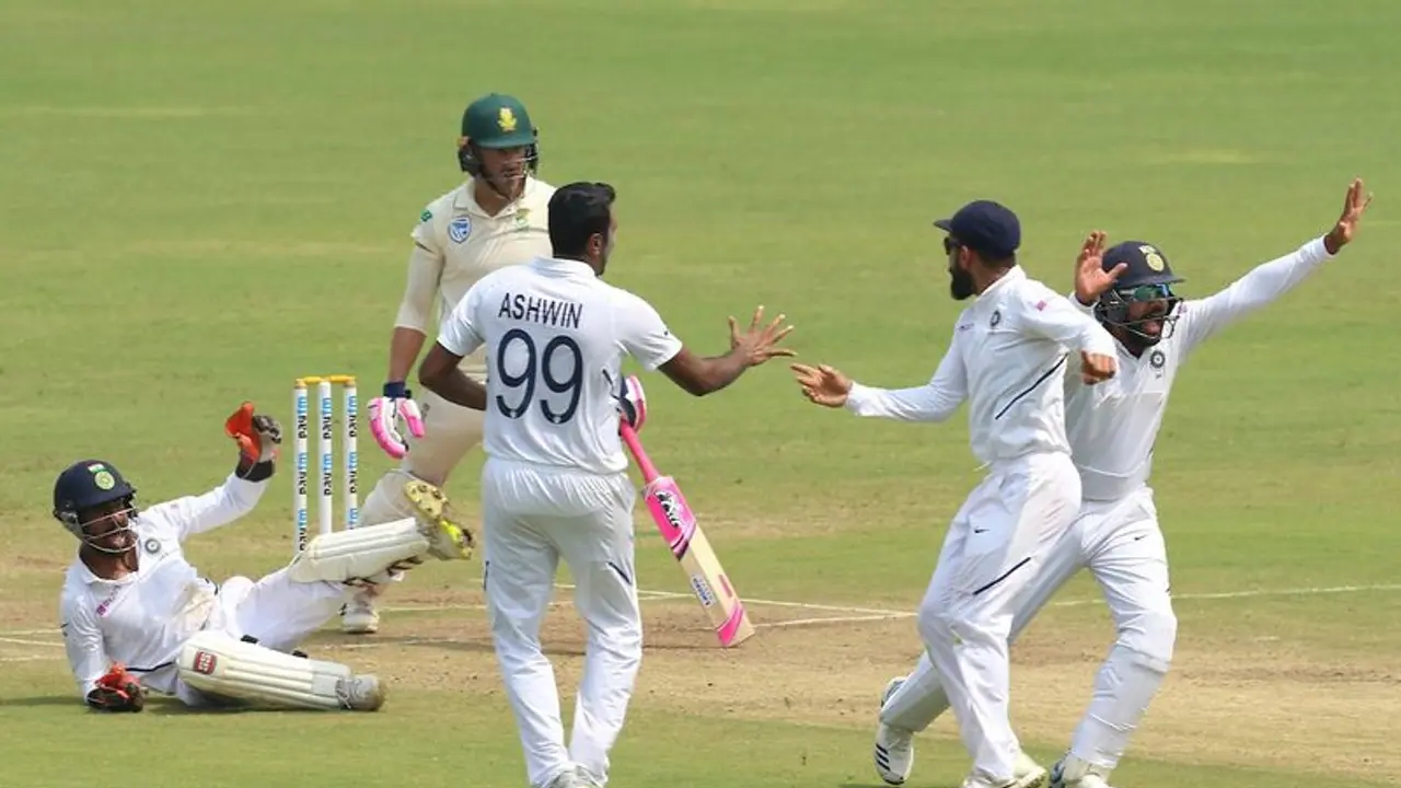 INDvSA;ಭಾರತಕ್ಕೆ ಇನಿಂಗ್ಸ್ ಹಾಗೂ 137 ರನ್ ಗೆಲುವು; ಸರಣಿ ಕೈವಶ! INDvSA;ಭಾರತಕ್ಕೆ ಇನಿಂಗ್ಸ್ ಹಾಗೂ 137 ರನ್ ಗೆಲುವು; ಸರಣಿ ಕೈವಶ!