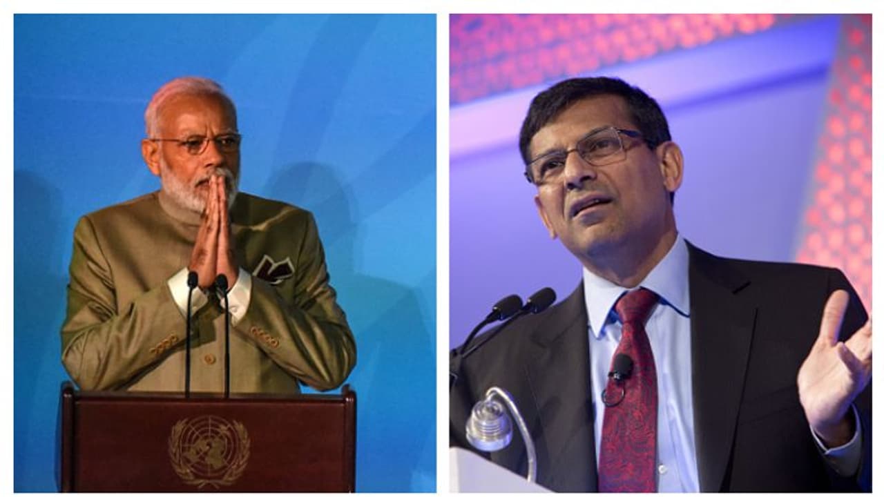 জনমোহিনী হতে গিয়েই বেহাল অর্থনীতি, মোদী সরকারকে বিঁধে সতর্ক করলেন রাজন জনমোহিনী হতে গিয়েই বেহাল অর্থনীতি, মোদী সরকারকে বিঁধে সতর্ক করলেন রাজন