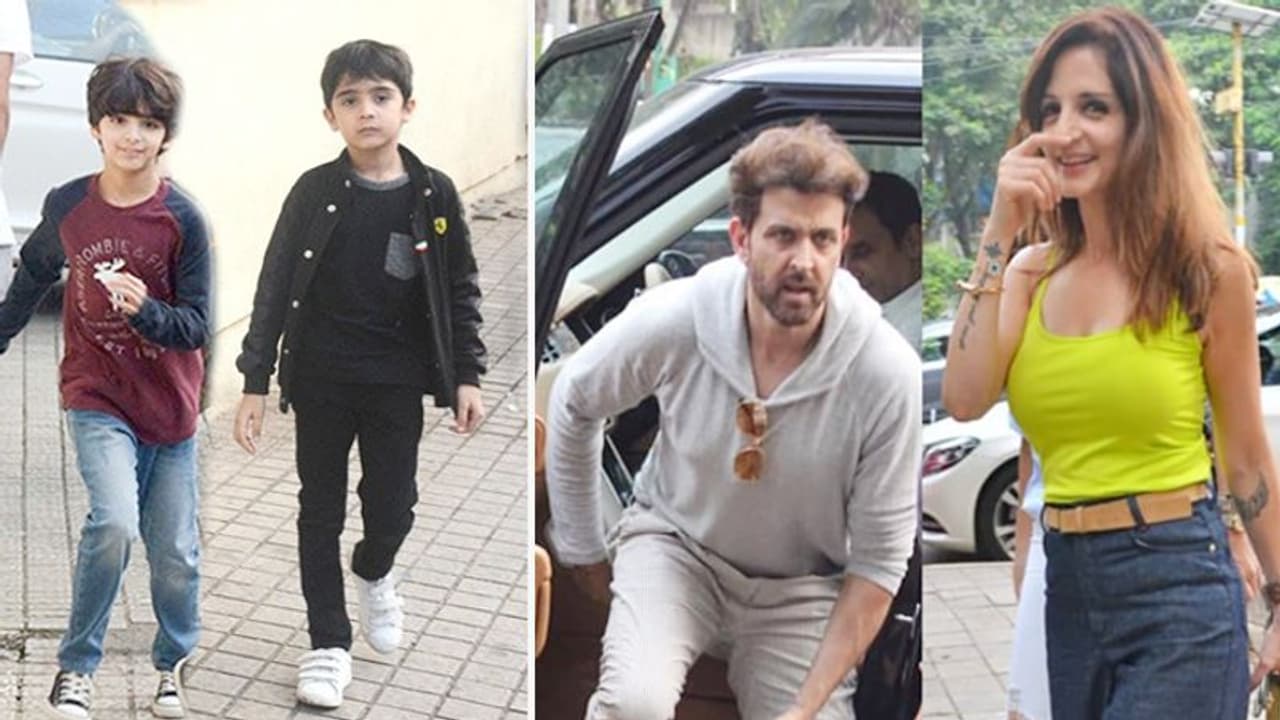 'वॉर' की कामयाबी के बाद Ex वाइफ और बच्चों के साथ घूमने निकले ऋतिक, 5 साल पहले हुआ था तलाक 'वॉर' की कामयाबी के बाद Ex वाइफ और बच्चों के साथ घूमने निकले ऋतिक, 5 साल पहले हुआ था तलाक