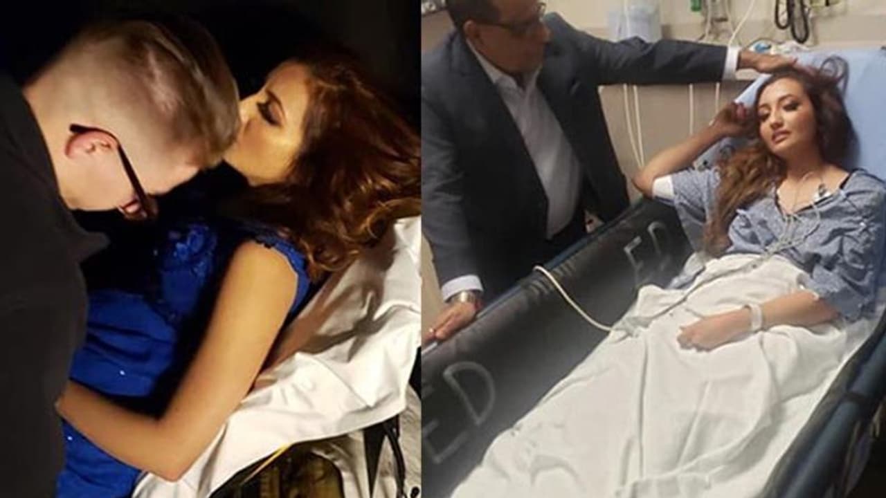 മിസ്‌ വേൾഡ് അമേരിക്ക ഫൈനൽ മത്സരം; മോഡൽ ബോധരഹിതയായി വീണു