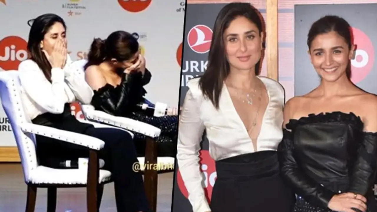 While praising Kareena Kapoor, Alia Bhatt uses F word, see what happens next (video)