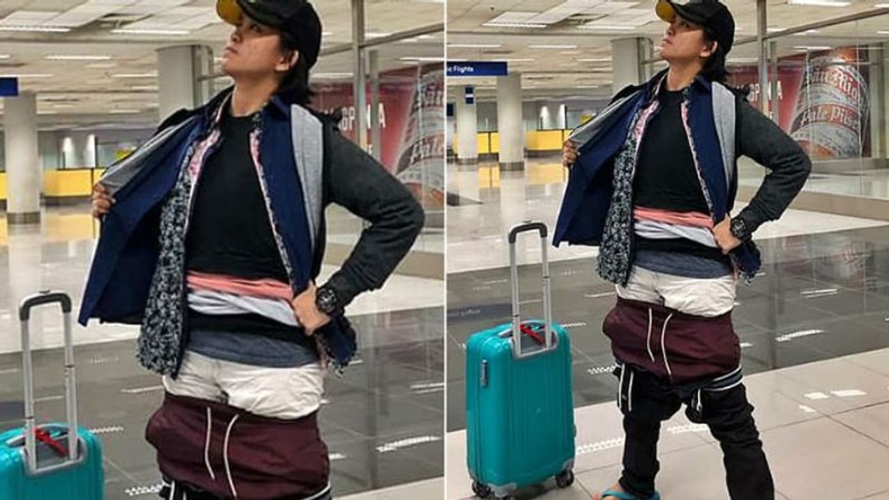 ഇതിന്റെ 'വെയ്റ്റ്' കൂട്ടാന് പറ്റില്ല; ബാഗേജ് ചാര്ജൊഴിവാക്കാന് യുവതിയുടെ വമ്പന് 'ഐഡിയ' ഇതിന്റെ 'വെയ്റ്റ്' കൂട്ടാന് പറ്റില്ല; ബാഗേജ് ചാര്ജൊഴിവാക്കാന് യുവതിയുടെ വമ്പന് 'ഐഡിയ'