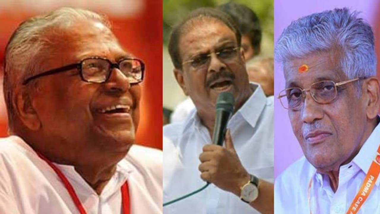 'സമുദായ പോപ്പിനൊപ്പം തുള്ളുന്നവര് ഇന്നില്ല, ജന്മനാ തലച്ചോറ് ശുഷ്കമായവരുടെ തലമണ്ടയില് കറുത്ത ചായത്തിന്റെ മണം മാത്രം'; വിഎസ് 'സമുദായ പോപ്പിനൊപ്പം തുള്ളുന്നവര് ഇന്നില്ല, ജന്മനാ തലച്ചോറ് ശുഷ്കമായവരുടെ തലമണ്ടയില് കറുത്ത ചായത്തിന്റെ മണം മാത്രം'; വിഎസ്