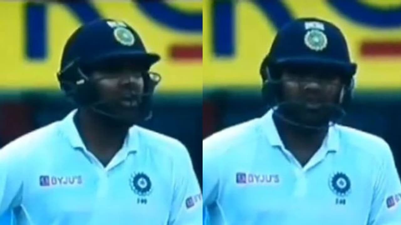 സെഞ്ചുറിക്കരികെ മഴയെത്തിയപ്പോള് നിരാശനായി ഹിറ്റ്മാന്; അധികം കാത്തിരുന്നില്ല അടുത്ത പന്തില് സിക്സോടെ സെഞ്ചുറി രസകരമായ വീഡിയോ സെഞ്ചുറിക്കരികെ മഴയെത്തിയപ്പോള് നിരാശനായി ഹിറ്റ്മാന്; അധികം കാത്തിരുന്നില്ല അടുത്ത പന്തില് സിക്സോടെ സെഞ്ചുറി രസകരമായ വീഡിയോ