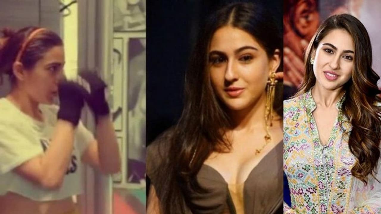 കിക്ക് ബോക്സിങ് ചെയ്യുന്ന വീഡിയോ പങ്കുവെച്ച് സാറ അലി ഖാന് കിക്ക് ബോക്സിങ് ചെയ്യുന്ന വീഡിയോ പങ്കുവെച്ച് സാറ അലി ഖാന്