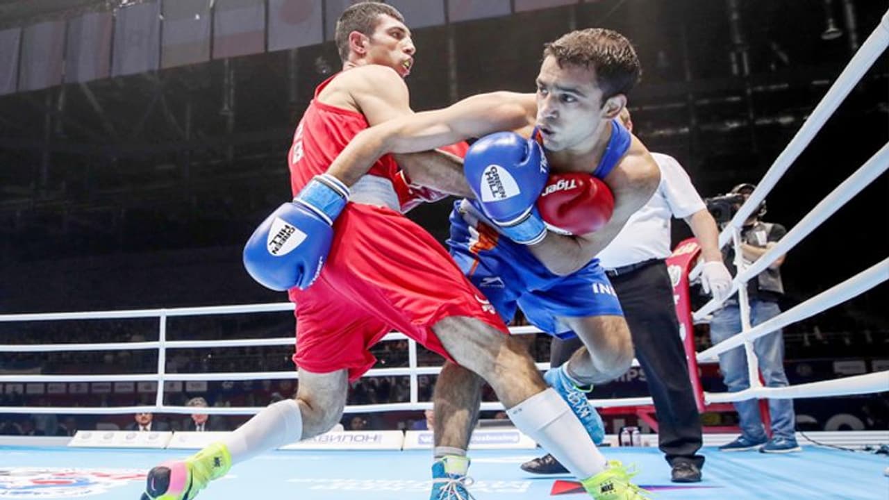 भारत ने की अच्छी शुरुआत: मुक्केबाज अमित पंघाल ने विश्व सैन्य खेलों में जीता पहला दौर